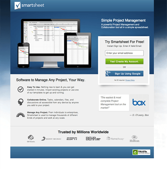 smartsheet-landing-page